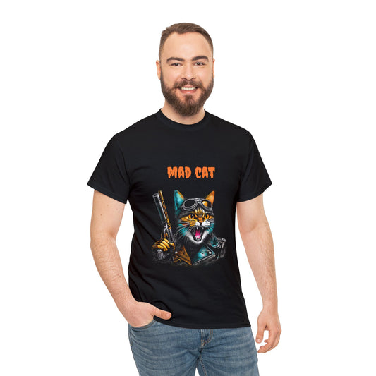 Tee Shirt "mad cat"